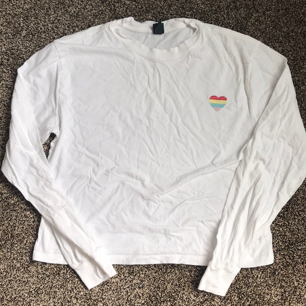 Target Pride Crop Top, has small hole